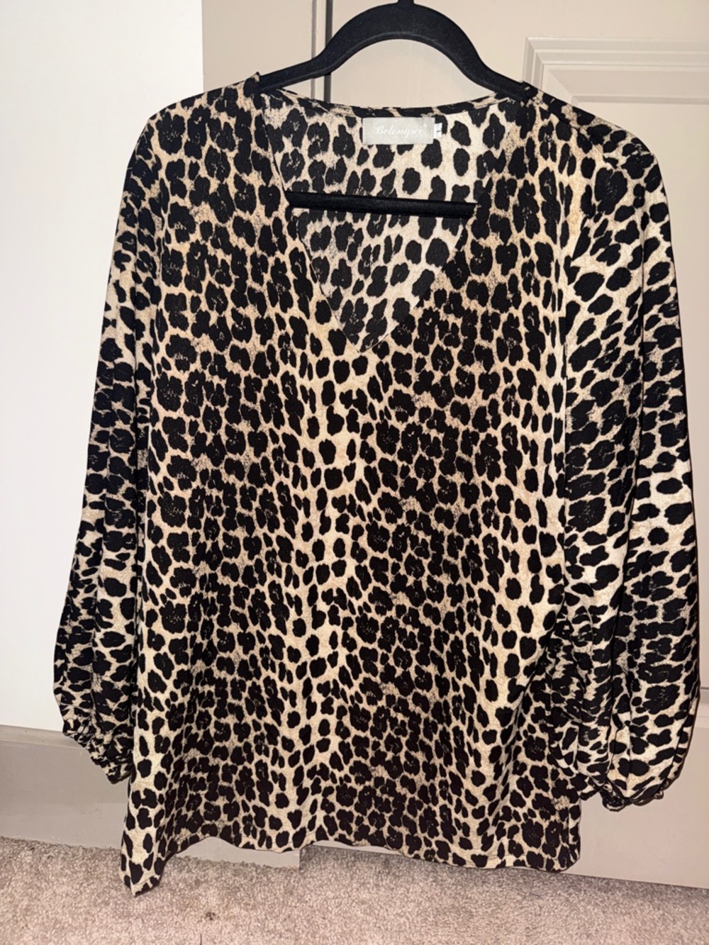 Cheetah Print Top